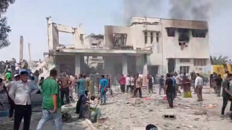 Israeli strike kills 57 school children in Iranian city  media