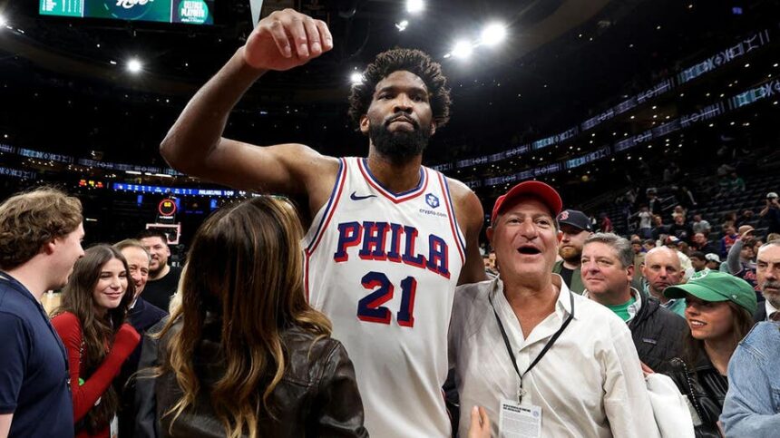 76ers' Joel Embiid faces 'flopping' accusations after Philly's Game 7 win over Celtics