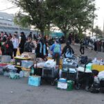 Agitators outside Delaney Hall set up organized logistics operation before Newark protests began