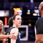 Caitlin Clark gets technical foul after tense interaction with referee in Fever win over Sparks