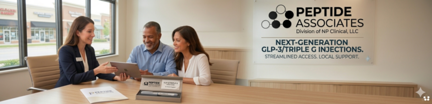 Peptide Associates Launches Next-Generation GLP-3/Triple G Injections with Streamlined Access Approach