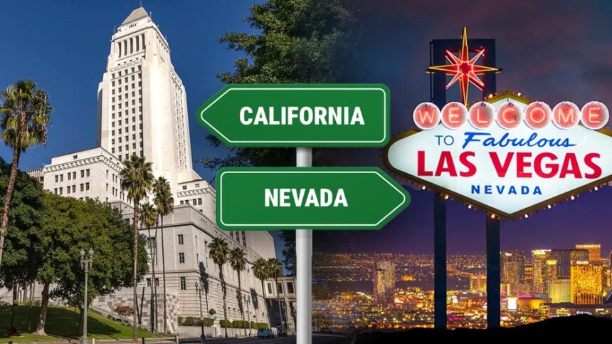 Californias wealthy are trading the Golden State for the Golden Nugget