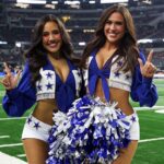 Cowboys Cheerleaders fluff their pompoms, Simone Biles stuffs a troll in a locker & Tartan Army hits Miami