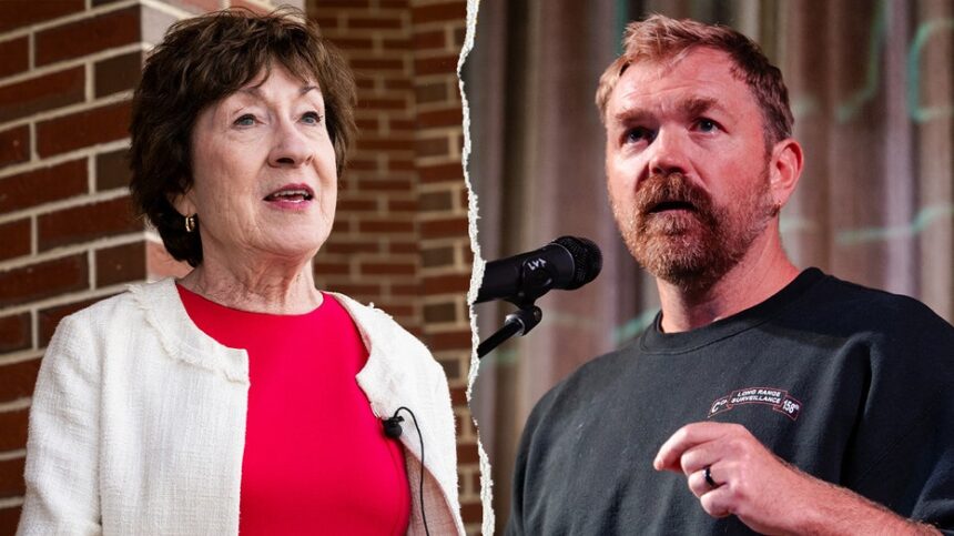Susan Collins refuses to weigh in on Platner's sexting scandal as Maine voters head to polls