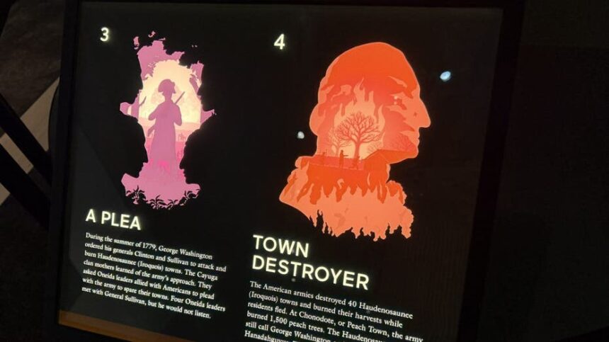 Smithsonians dark take on America exposed: Washington dubbed town destroyer, Revolutionary War dangerous'