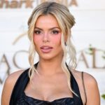 Sports Illustrated swimsuit model Brooks Nader sizzles in daring sheer lace dress in NYC