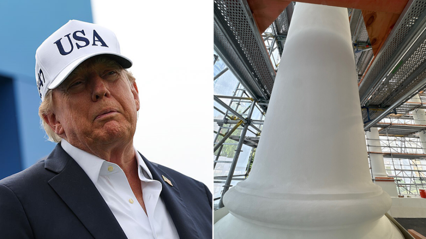 Trump touts White House renovations, says building was in very bad condition