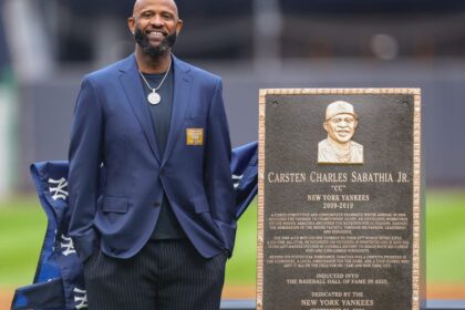 Yankees Retire Hall of Famer CC Sabathia's No. 52, Gets Monument Park Plaque