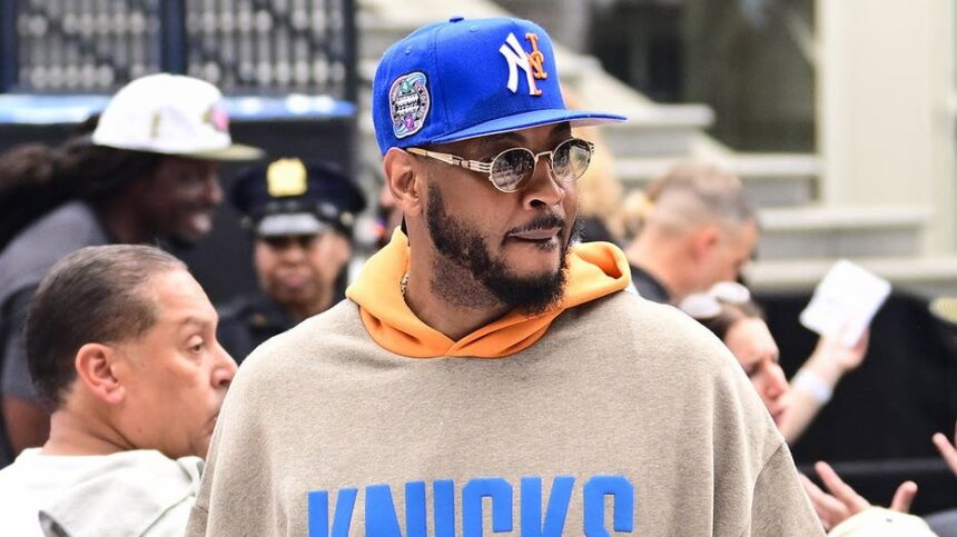 Carmelo Anthony thinks Knicks are the 'team to beat' as long as they do this following NBA title win