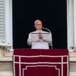 Pope Leo welcomed back as he delivers Angelus prayer days after lung cancer surgery