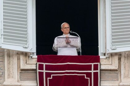 Pope Leo welcomed back as he delivers Angelus prayer days after lung cancer surgery