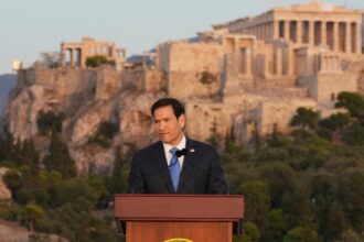 Rubio sounds campaign-ready as he rails against open borders, globalism in speech from ancient Greek ruins