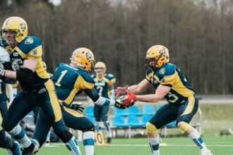 What does American football look like in a country most Americans couldn-t find on a map?